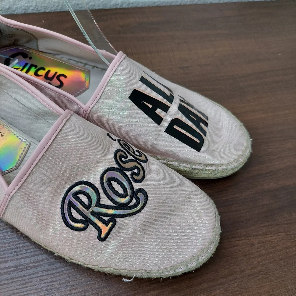 Circus By‎ Sam Edelman Leni Pink Espadrille Flat Size 7